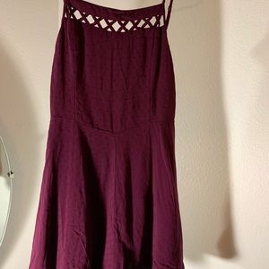 kids maroon romper